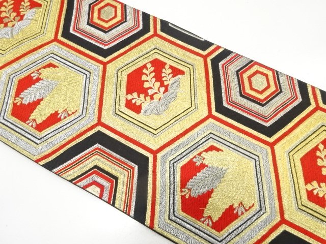 Japanese Kimono / Antique / Fukuro Obi Silk